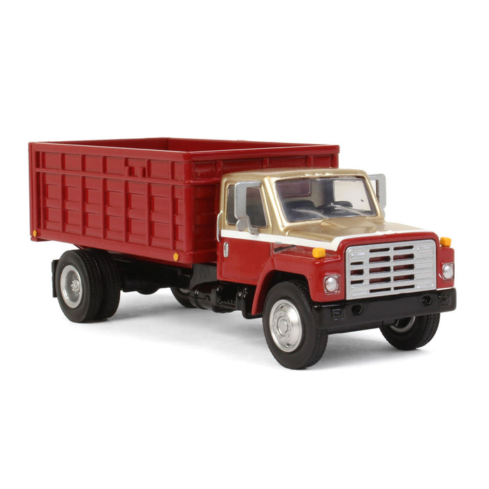 1/64 Red & Gold 1982 International S1954 Grain Truck by SpecCast