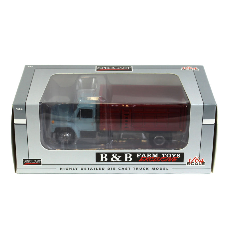 1/64 Glacier Blue 1982 International S1954 Grain Truck by SpecCast