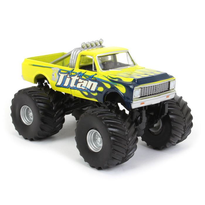 1/64 1972 Chevrolet C-10 Titan Monster Truck, Kings of Crunch Series 11