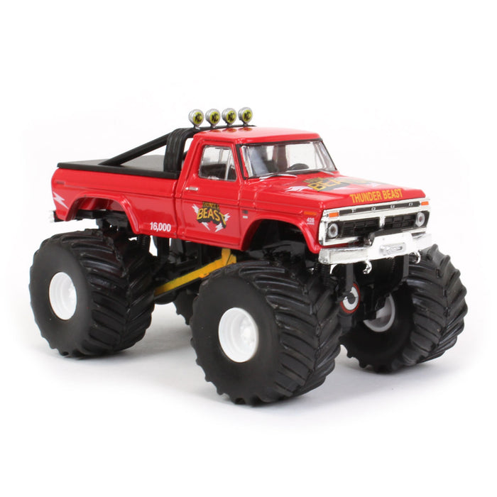 1/64 1976 Ford F-250 Thunder Beast Monster Truck, Kings of Crunch Series 11