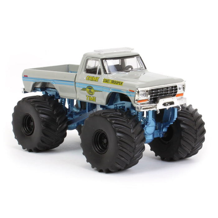 1/64 1979 Ford F-250 Crime Time State Trooper Monster Truck, Kings of Crunch Series 11