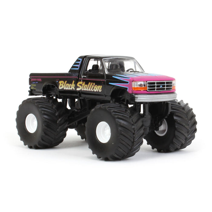 1/64 1992 Ford F-250 Black Stallion Monster Truck, Kings of Crunch Series 11