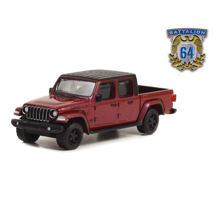 1/64 2021 Jeep Gladiator Willys, Snazzberry, Battalion 64 Series 2