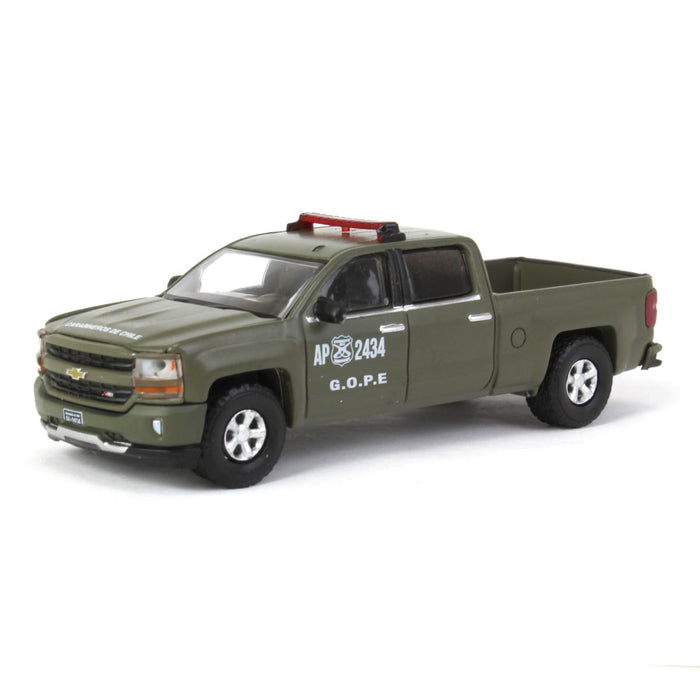 1/64 2018 Chevrolet Silverado Z71 Carabineros de Chile Police, GOPE