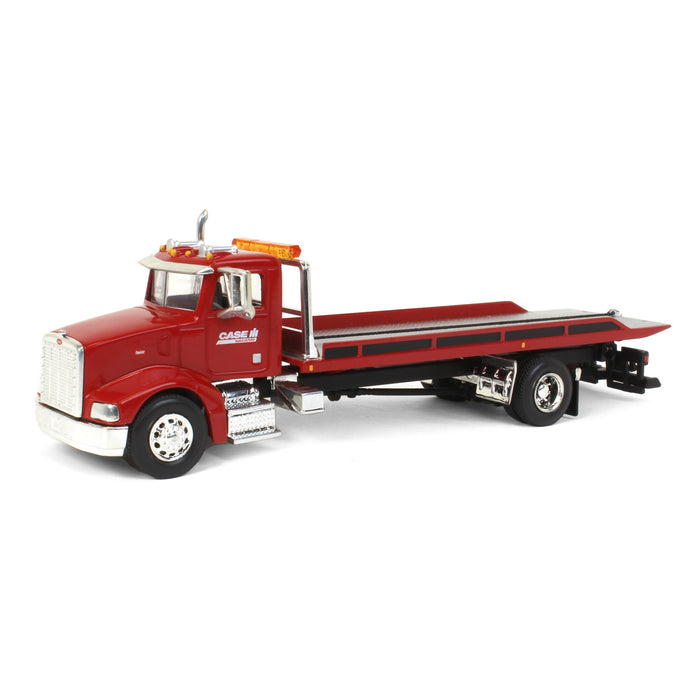 (B&D) 1/64 Case IH Red Peterbilt 385 Rollback, Exclusive Limited Edition, 1 of 300 - Damaged Box