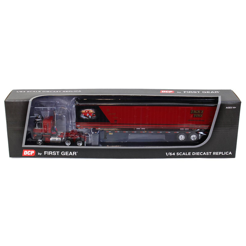 1/64 International TranStar with Kentucky Moving Van Trailer, G. Tackaberry & Sons Construction, DCP by First Gear