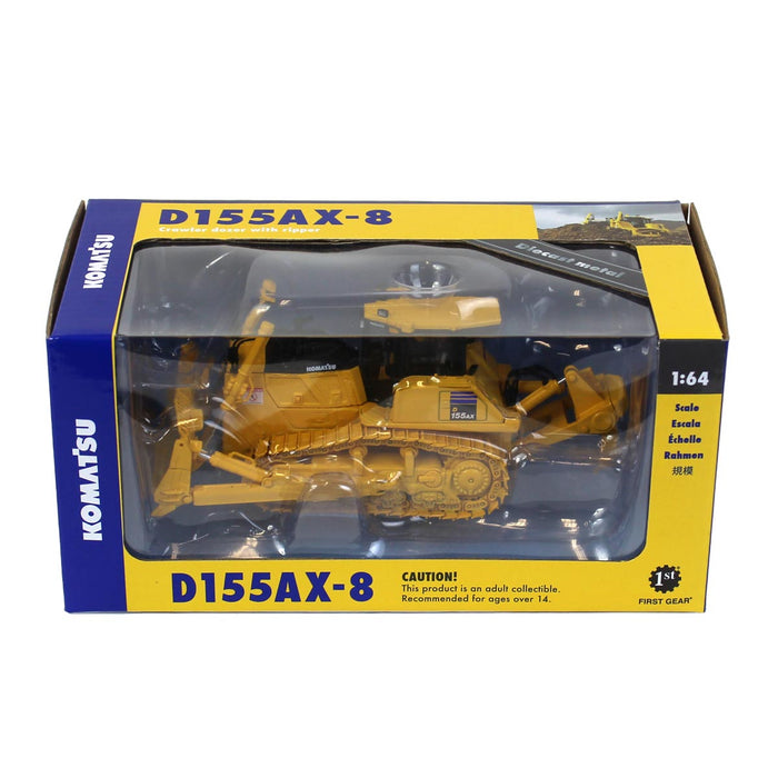 1/64 Komatsu D155AX-8 Sigma Dozer with Ripper by First Gear