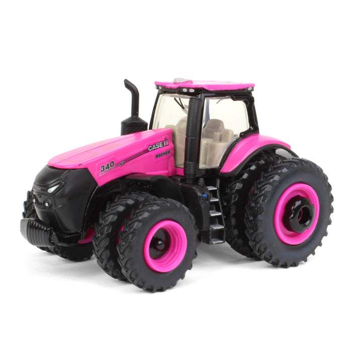 1/64 Pink Case IH AFS Connect Magnum 340 w/ Front & Rear Duals