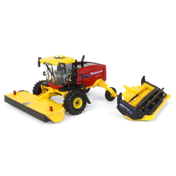 1/64 New Holland Speedrower 220 PLUS Self-Propelled Windrower w/ Both Heads, 2022 Farm Show