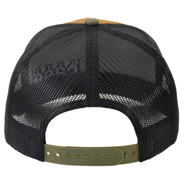 CASE Tread Logo Saddle Canvas Cap with Black Mesh Back