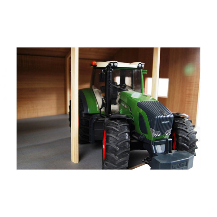 1/16 Farm Machinery 3 Bay Shed with High Roof