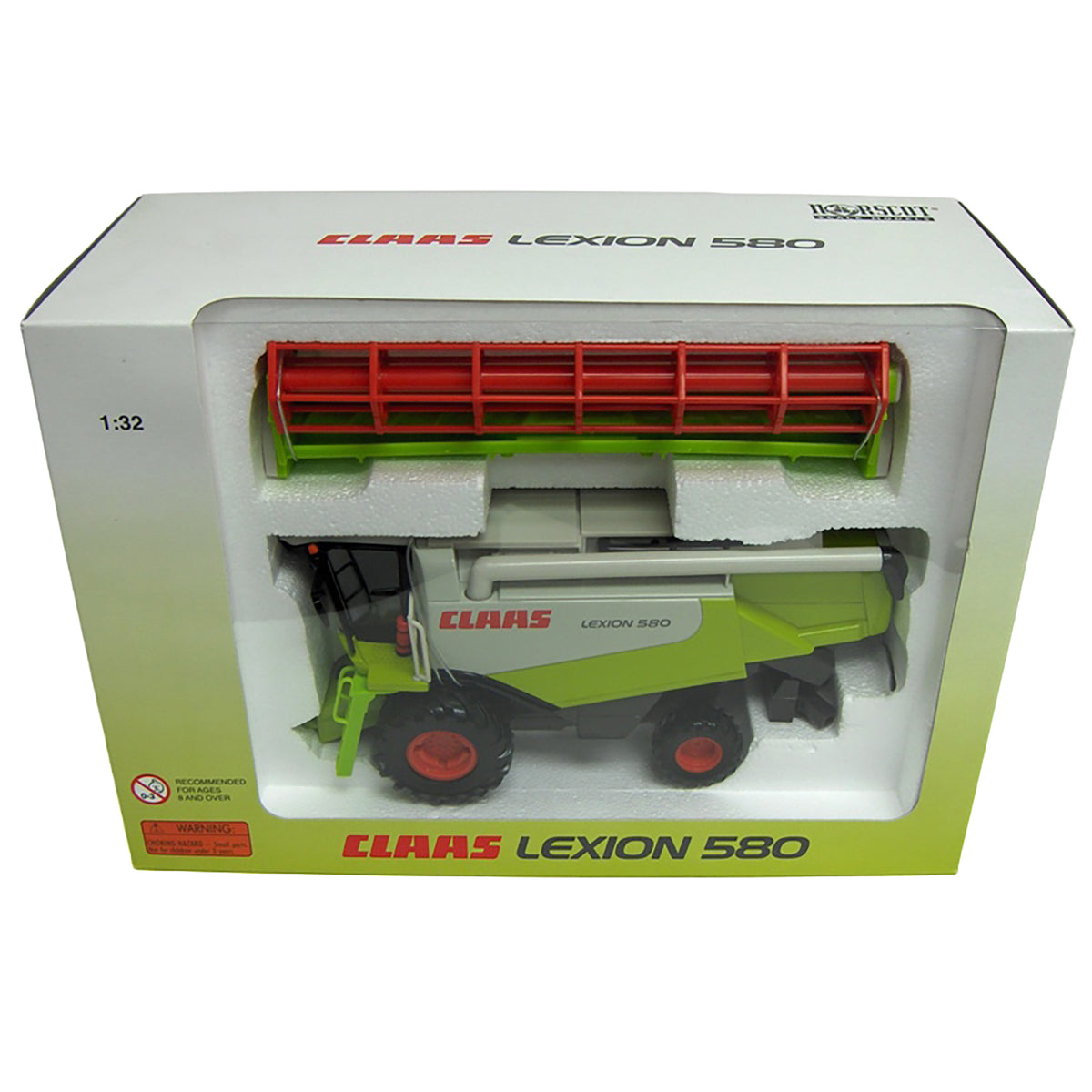B&D) 1/32 Claas Lexion 580 Combine by Norscot - Damaged Box