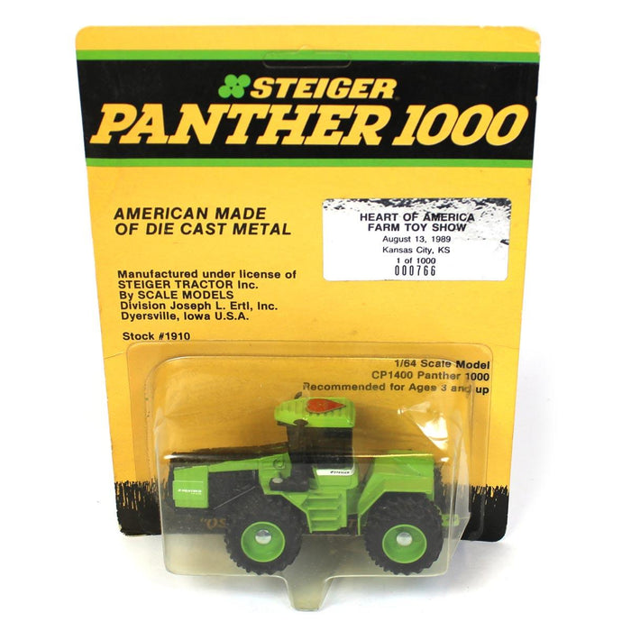 (B&D) 1/64 Steiger CP1400 Panther 1000 with Duals, 1989 Heart of America Edition - Damaged Box