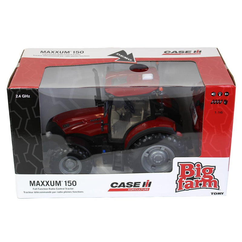 (B&D) 1/16 Big Farm Case IH Maxxum 150 Radio Control Tractor - Used