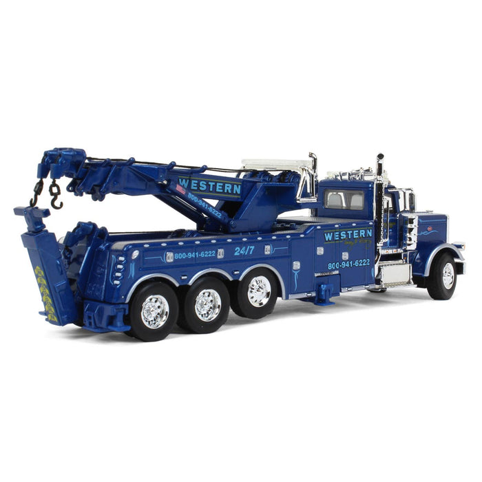Collector Edition ~ 1/64 Peterbilt 389 w/ Century 1150 Rotator Wrecker, Western Distributing Towing & Recovery, DCP by First Gear