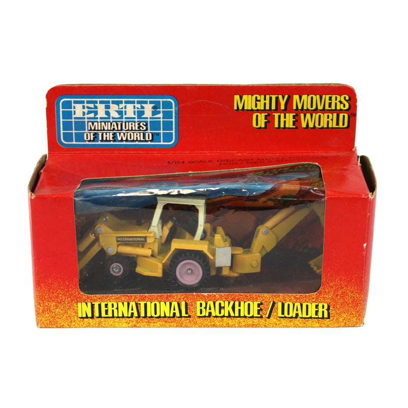 1/64 International Backhoe Loader, ERTL Mighty Movers
