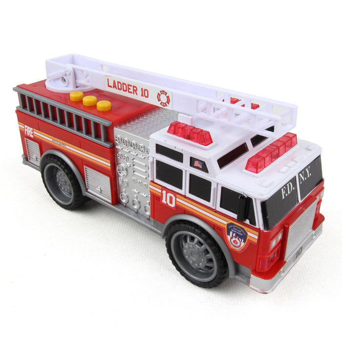 (B&D) 7" FDNY Fire Truck with Lights & Sounds - Damaged Item