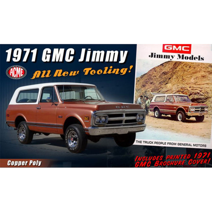 1/18 1971 GMC Jimmy Copper Poly, Dealer AD Truck, ACME Diecast