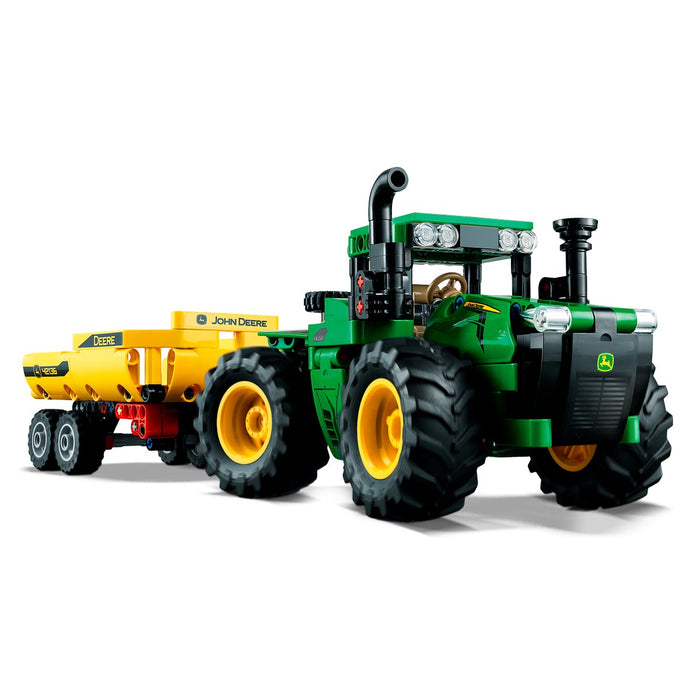 LEGO Technic John Deere 9620R 4WD Tractor with Trailer 390 Piece Building Toy Set