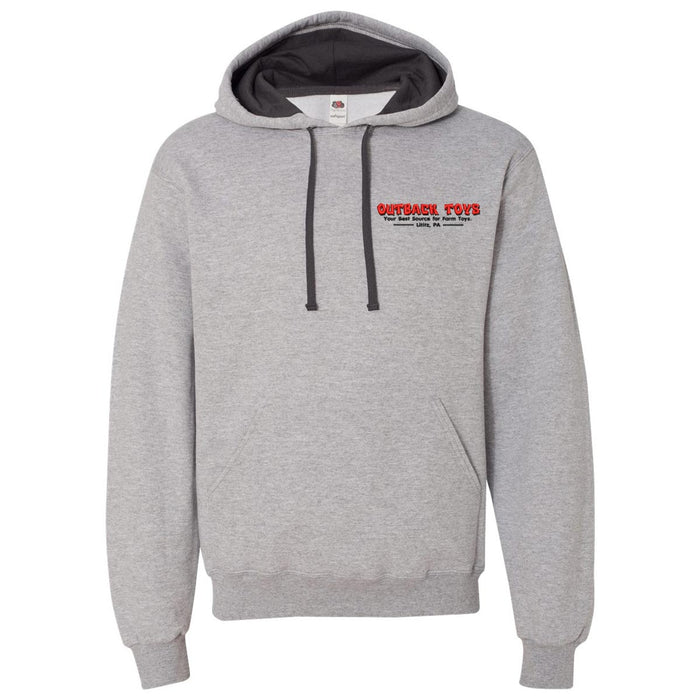 Outback Toys Logo Grey Hooded Sweatshirt