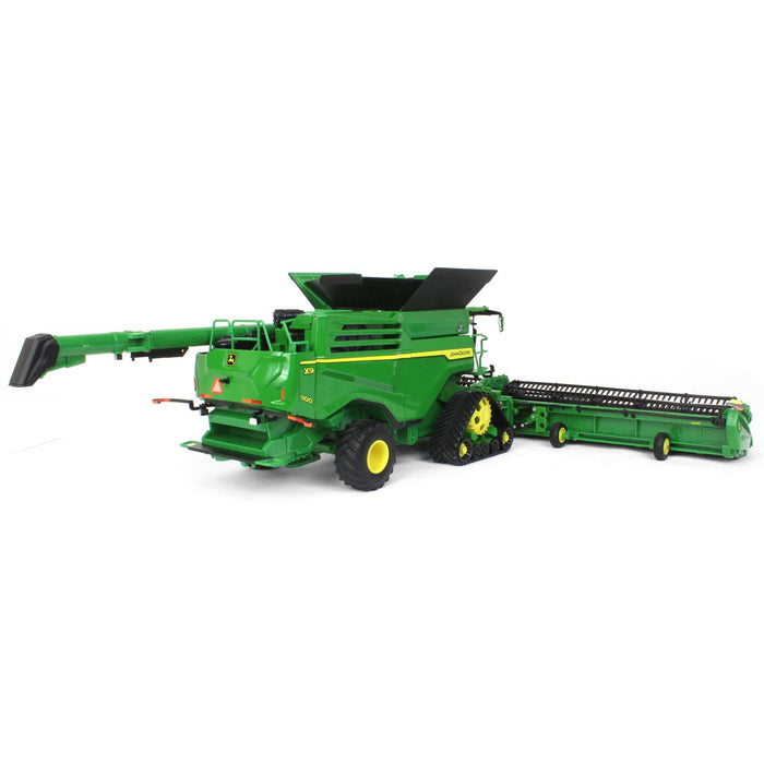 1/32 John Deere X9 1100 75th Anniv. Tracked Combine w/ Both Heads, ERTL Prestige Collection