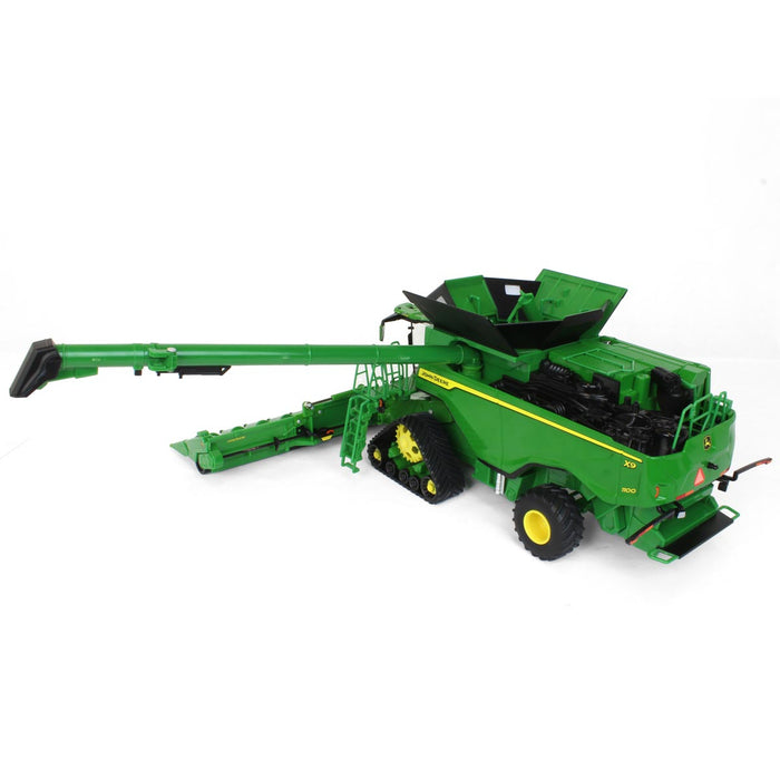 1/32 John Deere X9 1100 75th Anniv. Tracked Combine w/ Both Heads, ERTL Prestige Collection