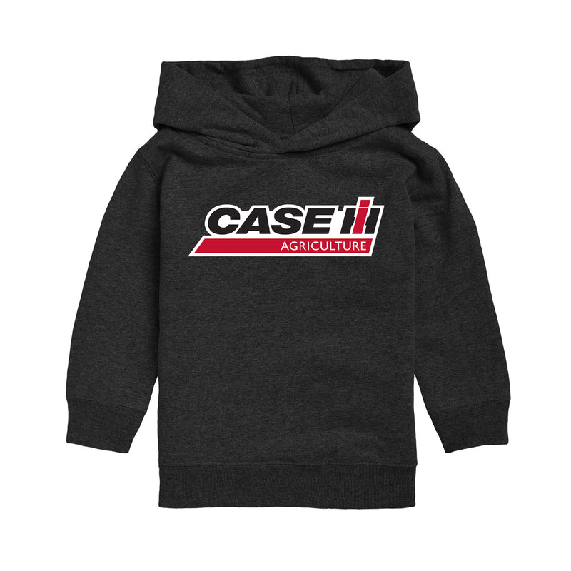 Toddler Case IH Heather Charcoal Hooded Sweatshirt