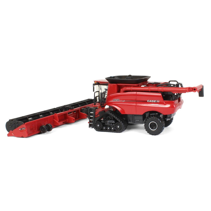 1/64 Case IH Axial-Flow 9250 Tracked Combine, Chrome Rice Edition, 2022 Farm Show