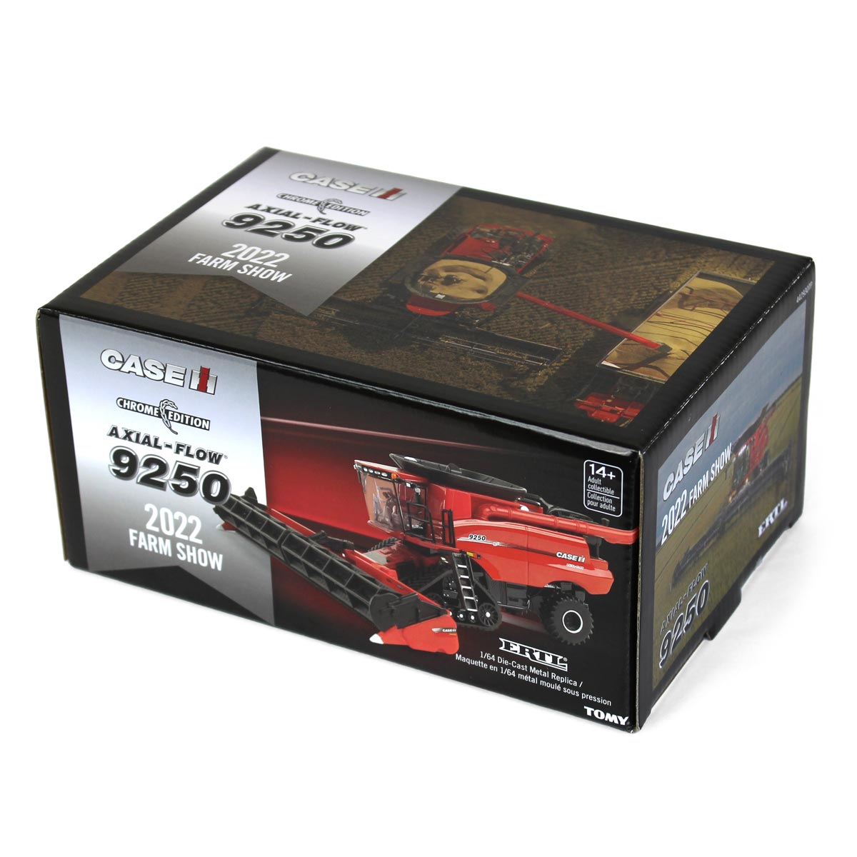 1/64 Case IH Axial-Flow 9250 Tracked Combine, Chrome Rice Edition