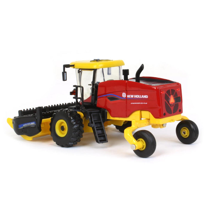 1/64 New Holland Speedrower 220 PLUS Self-Propelled Windrower w/ Both Heads, 2022 Farm Show