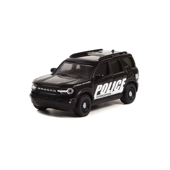 1/64 2021 Ford Bronco Sport, Police Interceptor Concept, Greenlight Collectibles