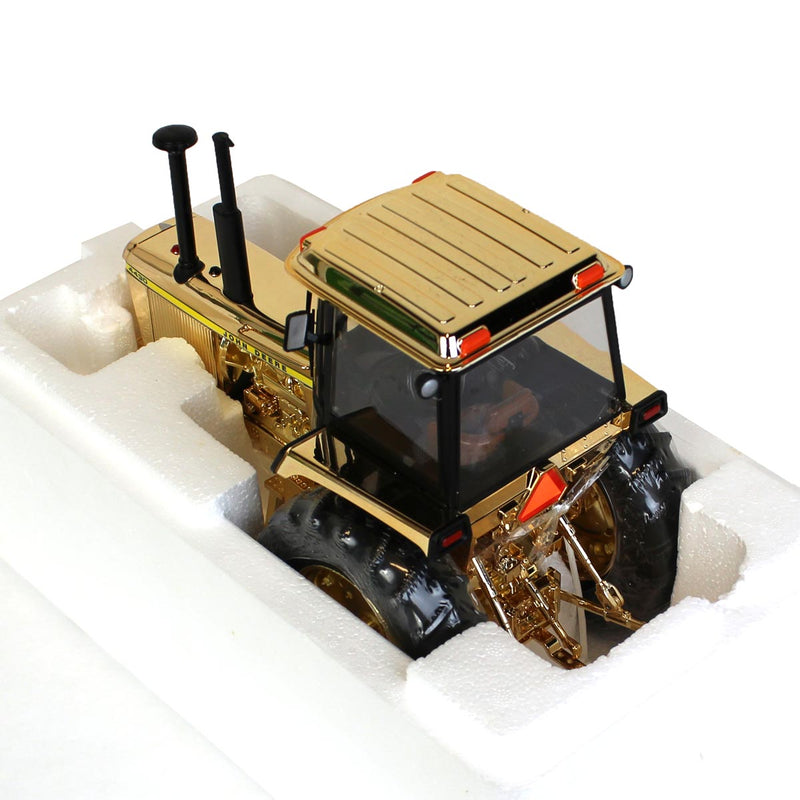 Gold Chrome ~ 1/16 John Deere 4430 Narrow Front, Two-Cylinder Club Collector Edition