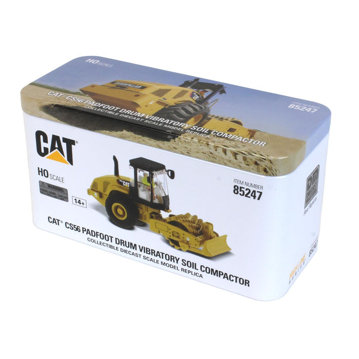 1/87 CAT CP56 Padfoot Drum Vibratory Soil Compactor