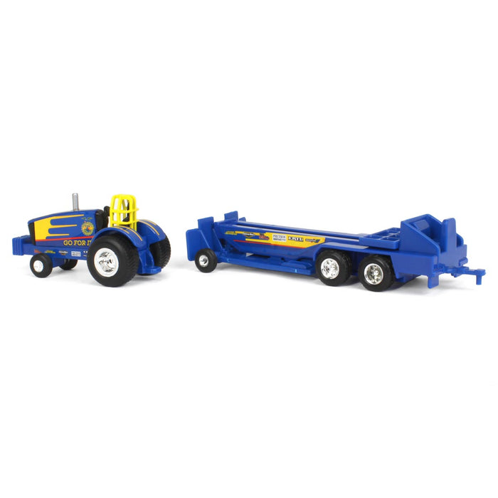 1/64 FFA "Go For It!" Pulling Tractor & Sled