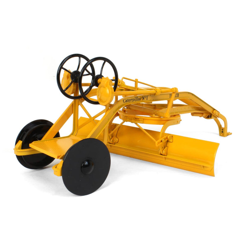 1/16 High Detail Caterpillar No. 1 Terracer Pull Grader, Black Wheeled Version by SpecCast