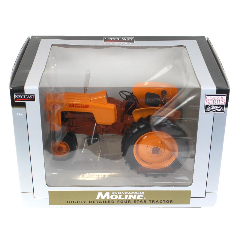 1/16 Minneapolis Moline 4 Star Tractor with Narrow Front by SpecCast