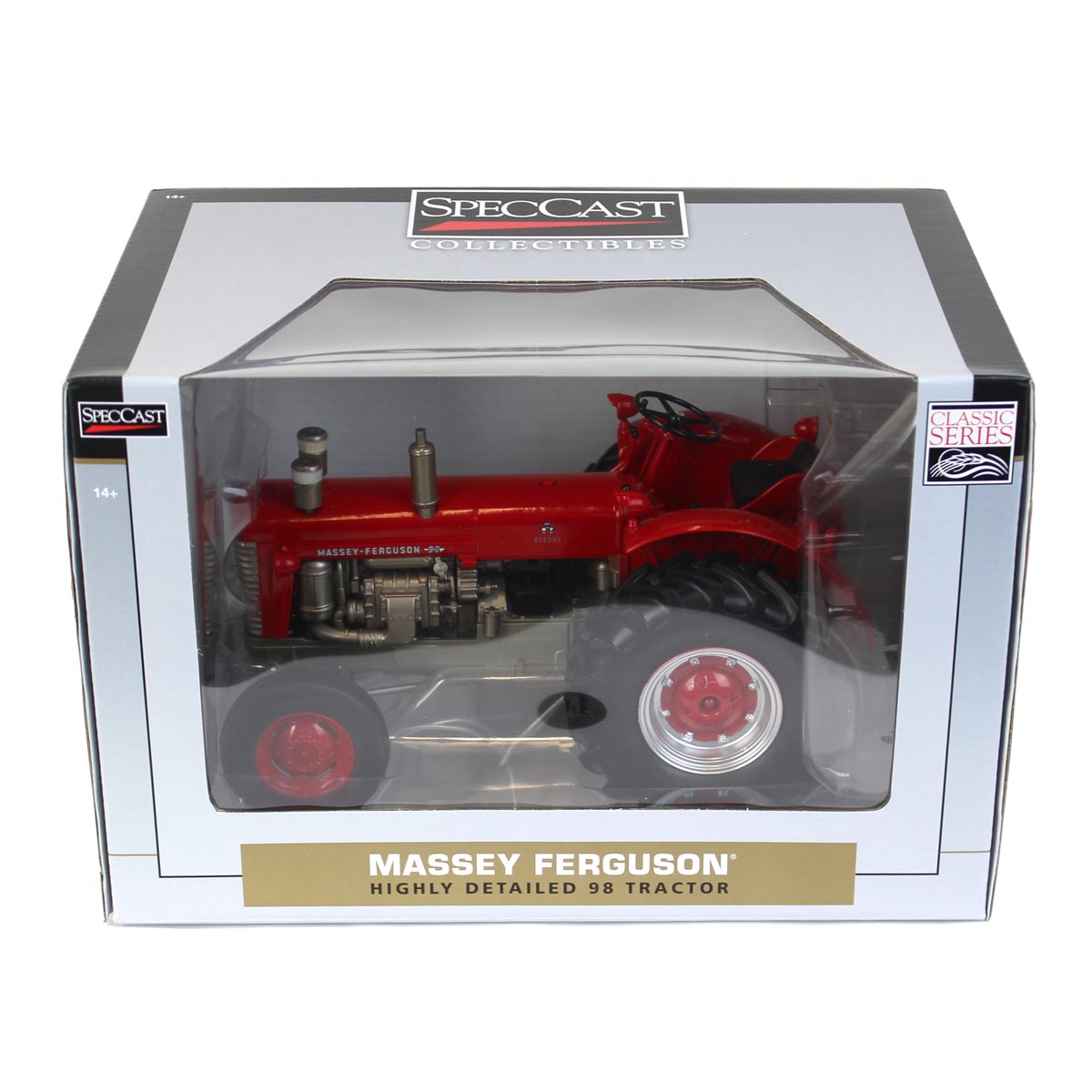 【値下げ】新品Ferguson TO 35 (1957) 1:16スケールモデル 1/16 Massey Ferguson 98 Wide Front Tractor — Outback Toys