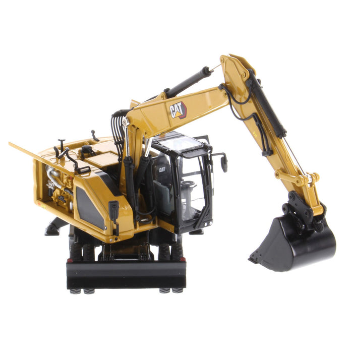 1/50 CAT M318 Wheeled Excavator w/ Bucket & Grapple