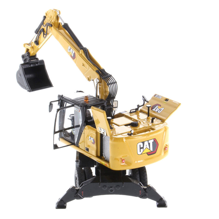 1/50 CAT M318 Wheeled Excavator w/ Bucket & Grapple