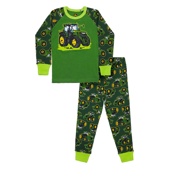 Childrens John Deere Tractor Pajama Set