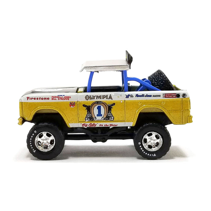 1/64 1970 Ford Baja Bronco, Big Oly Tribute Edition, Acme Exclusive