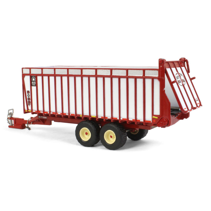 1/64 Red & White Meyer 8126RT Boss Forage Trailer