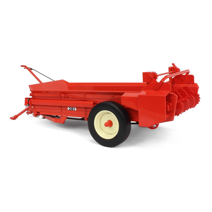 1/16 High Detail Allis Chalmers 281 Box Manure Spreader, 2022 Orange Spectacular Show