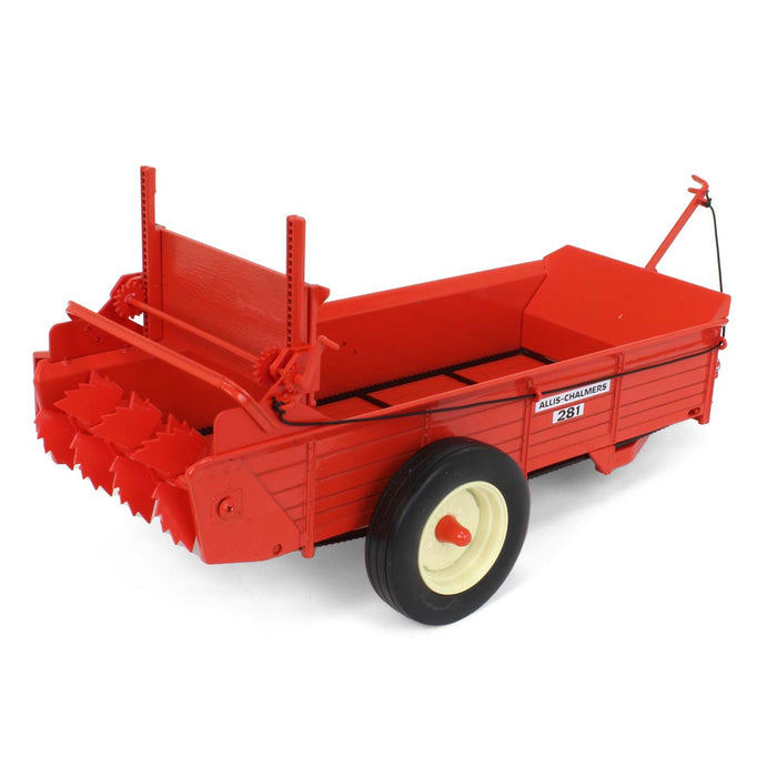 1/16 High Detail Allis Chalmers 281 Box Manure Spreader, 2022 Orange Spectacular Show