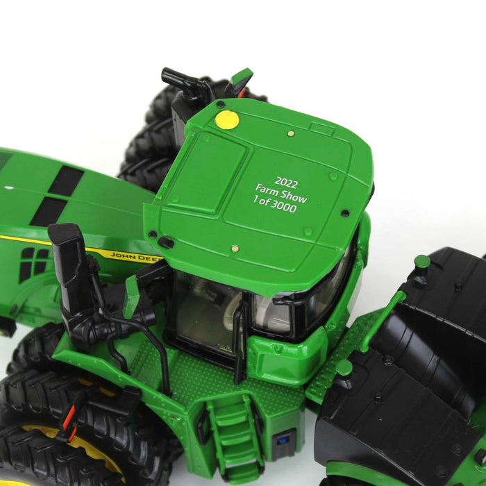 1/32 John Deere 9R 590 4WD w/ Front & Rear Triples, 2022 Farm Show Edition, ERTL Prestige Collection