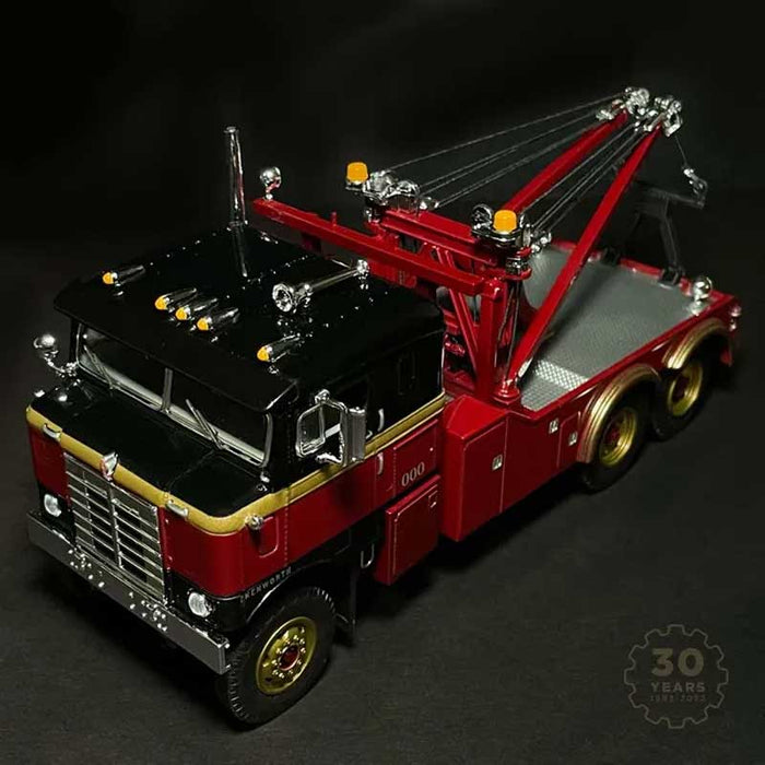 1/34 Collector Edition Black, Red & Gold 1953 Kenworth Bullnose Wrecker, First Gear Exclusive