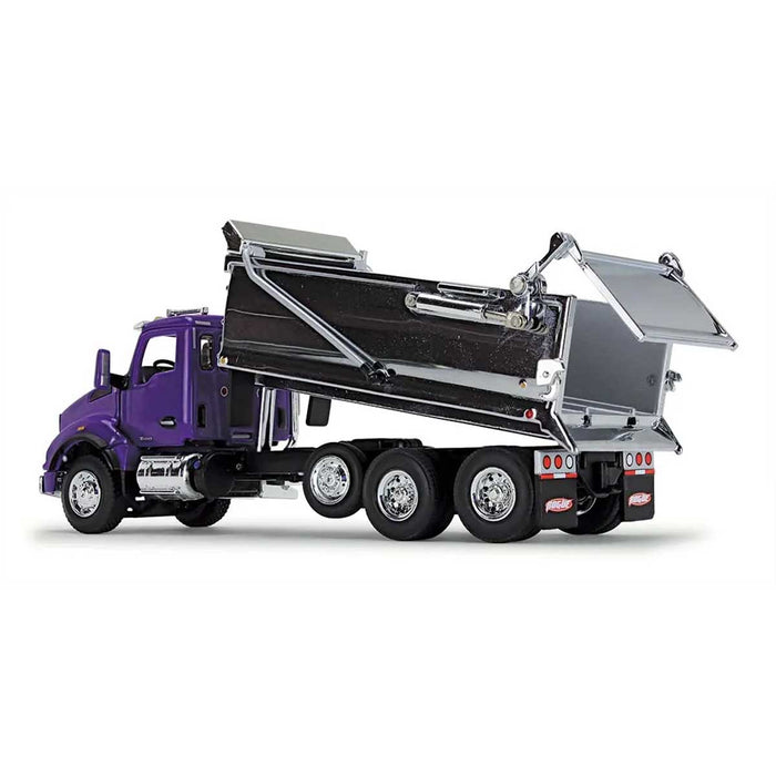1/64 Purple Chrome Kenworth T880 Rogue Dump, DCP by First Gear