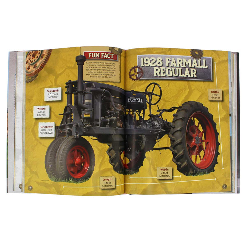 Machine Marvels: Revolutionary Red Tractors 192 Page Hardcover Book