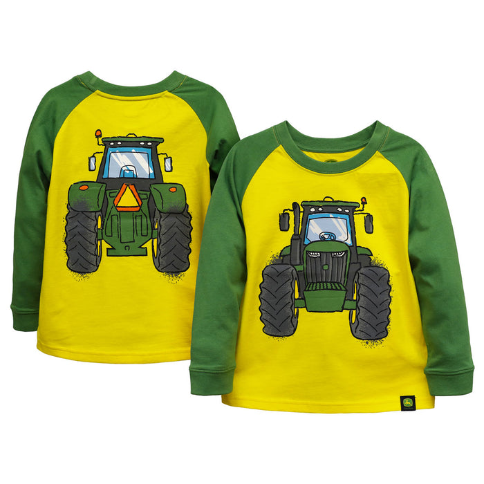 Toddler John Deere Tractor Coming & Going Long Sleeve Shirt