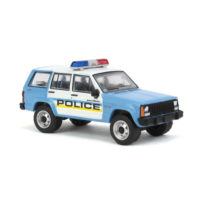 1/64 1995 Jeep Cherokee, San Pedro Police, Gone in Sixty Seconds, Hollywood Series 36